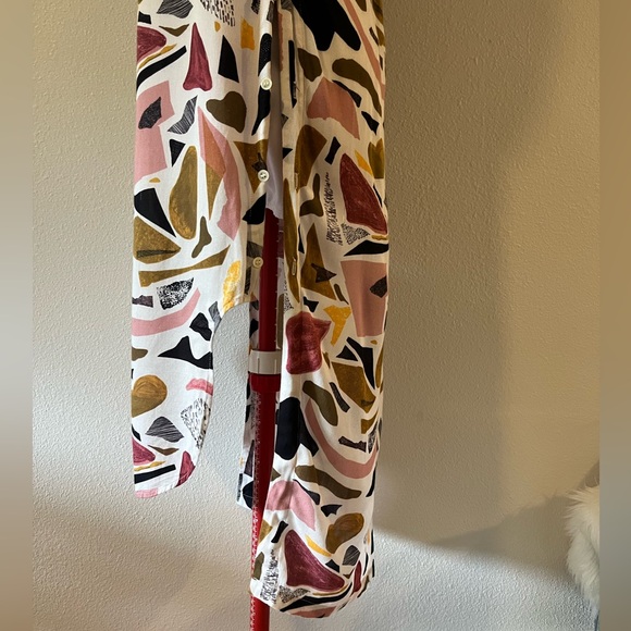 34N 118W Busby Shirt Dress in Multiprint - Picture 6 of 6